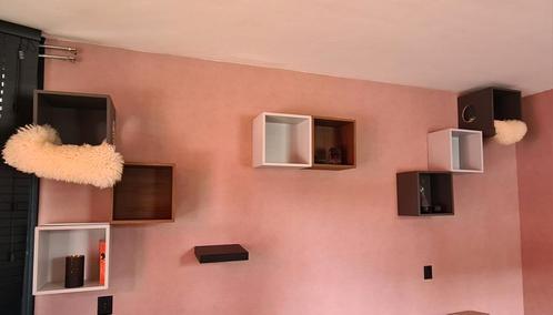 Ikea Eket wandkubussen, Huis en Inrichting, Woonaccessoires | Wandplanken en Boekenplanken, Gebruikt, Ophalen