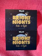 Walibi Bright Nights | 2 kaarten, Tickets en Kaartjes, Twee personen, Ticket of Toegangskaart