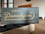 HoMas Damschijven palm 1 vintage groen doosje, Een of twee spelers, Ophalen of Verzenden, Gebruikt