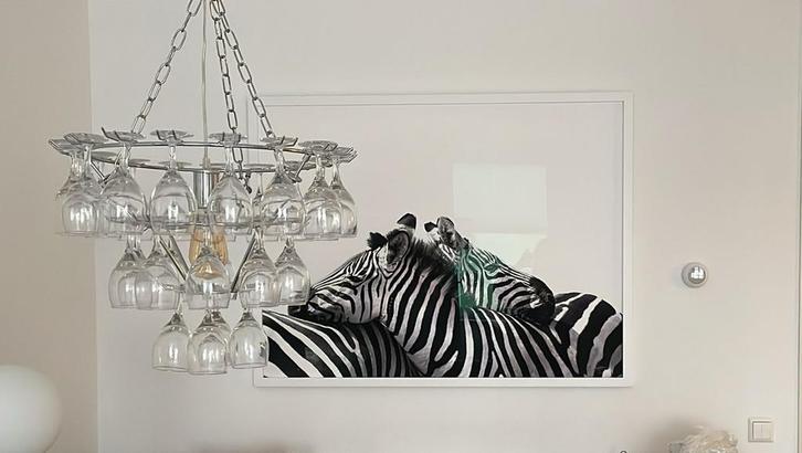 Resting Zebra - Wouter van Hofwegen (taxatiewaarde €1800), Antiek en Kunst, Kunst | Overige Kunst, Ophalen