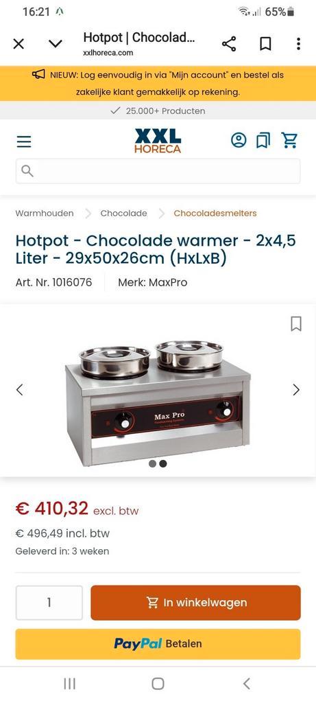 Au bain marie., Huis en Inrichting, Keuken | Keukenbenodigdheden, Zo goed als nieuw, Ophalen