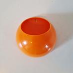 Vintage wandpot spaceage oranje kamerplant  pot kunststof, Ophalen of Verzenden, Huis en Inrichting