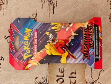 Lege Sleeve voor Boosterpack - Destined Rivals beschikbaar voor biedingen