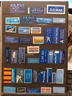 Luchtpost airmail strookjes - Diverse landen, Ophalen of Verzenden, Buitenland