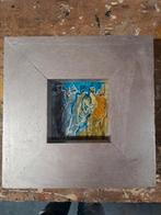 Leuk schildersstukje in lijst., Antiek en Kunst, Kunst | Schilderijen | Klassiek, Ophalen of Verzenden