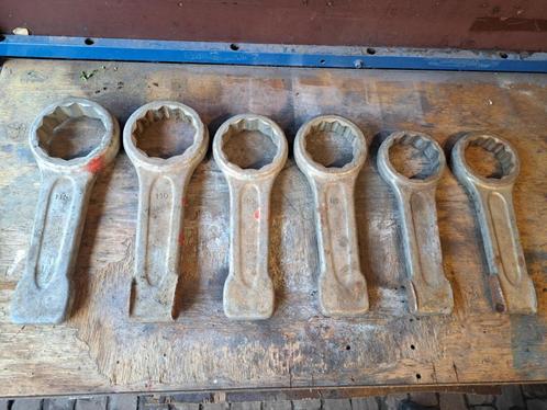 Oerdegelijke set USAG ringslagsleutels/ slagsleutels!, Auto diversen, Autogereedschap, Gebruikt, Ophalen of Verzenden
