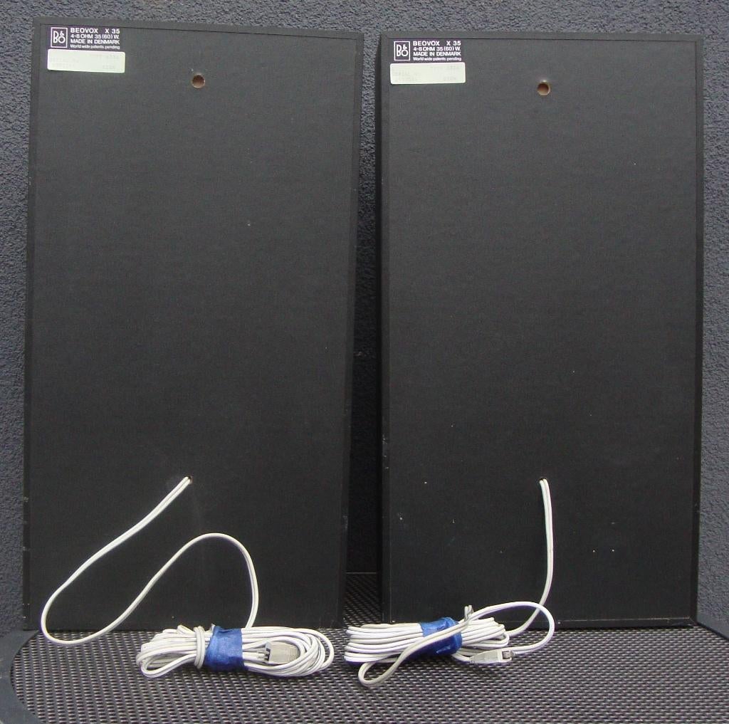 Bang & Olufsen luidsprekers Beovox x35 in antraciet, Refurbished, 60 tot 120 watt, Front, Rear of Stereo speakers, Ophalen