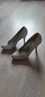 Zilveren glitter pumps, Ophalen, Zo goed als nieuw