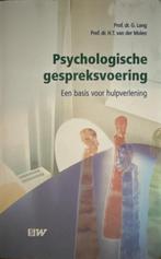 Psychologische gespreksvoering - Lang & van der Molen, Ophalen of Verzenden, Gelezen, Klinische psychologie
