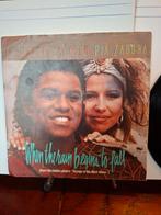 Jermaine Jackson & Pia Zadora - When the Rain Begins to Fall, Gebruikt, 7 inch, Single, Ophalen of Verzenden