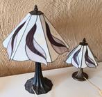 Set van twee glas in lood tafel-lampen Tiffany, Ophalen