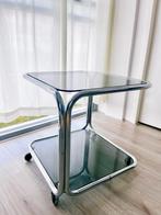 Space Age Chrome Coffee Table, Huis en Inrichting, Tafels | Salontafels, Ophalen, 50 tot 100 cm, 50 tot 75 cm, Space Age, 70s