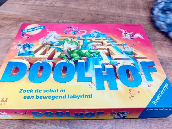 Doolhof Bordspel - Ravensburger, Hobby en Vrije tijd, Gezelschapsspellen | Bordspellen, Zo goed als nieuw, Een of twee spelers