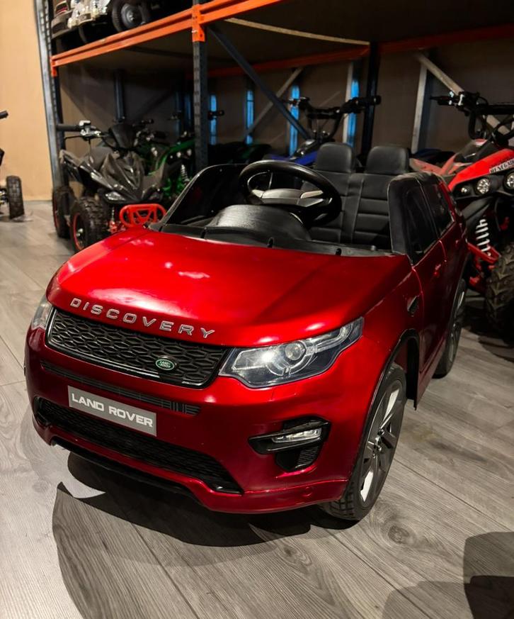 Elektrische Kinderauto Land Rover Discovery 12V + Joystick, Kinderen en Baby's, Speelgoed | Buiten | Accuvoertuigen, Nieuw, Ophalen of Verzenden