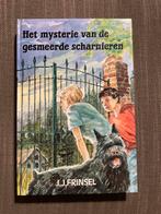 J.J. Frinsel - Het mysterie van de gesmeerde scharnieren, Boeken, Ophalen of Verzenden, Zo goed als nieuw, J.J. Frinsel, Fictie algemeen