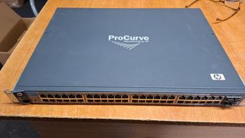 HP ProCurve 2510G-48 switch met 48 Gigabit-poorten en 4 SFP beschikbaar voor biedingen