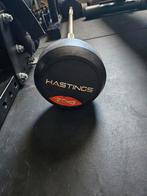 Vaste halterset barbells van hastings, Ophalen, Zo goed als nieuw