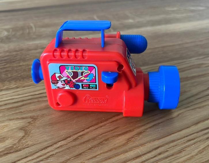 Vintage Redbox videocamera speelgoed Made in Singapore, Verzamelen, Speelgoed, Gebruikt, Ophalen of Verzenden