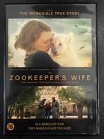 The Zookeeper’s Wife dvd, Vanaf 16 jaar, Ophalen of Verzenden, Gebruikt, Waargebeurd drama