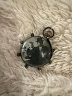 Vintage zilver Medaillon met Foto, Ophalen of Verzenden
