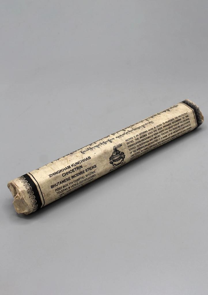 Zhingkham Kunchhab Chhoetrin Bhutanese wierook, Huis en Inrichting, Woonaccessoires | Kandelaars en Kaarsen, Nieuw, Minder dan 25 cm