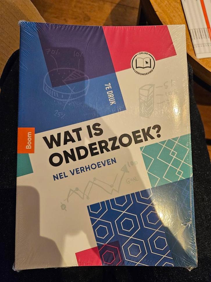 Wat is Onderzoek? - Nel Verhoeven, Boeken, Studieboeken en Cursussen, Nieuw, HBO, Ophalen of Verzenden