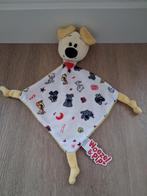 Knuffeldoekje Woezel en Pip geel hond hondje K581, Ophalen of Verzenden, Zo goed als nieuw, Hond
