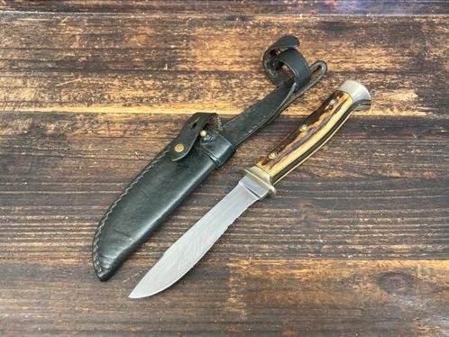 Vintage Puma Solingen Jagdnicker dolk, Caravans en Kamperen, Kampeergereedschap, Gebruikt, Ophalen of Verzenden