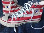 Te koop All Star Converse linnen schoenen maat 39,5 10.00 eu, Kleding | Dames, Schoenen, Gedragen, Blauw, Sneakers of Gympen, Ophalen