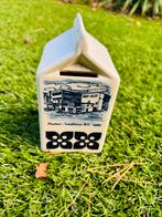 Vintage Menken Landbouw B.V. Melkpak Spaarpot, Overige materialen, Gebruikt, Menken, Ophalen of Verzenden