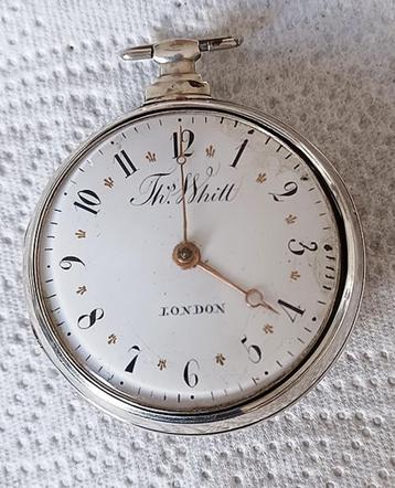 Zilveren snek/spillengang Th. Whitt, Londen beschikbaar voor biedingen