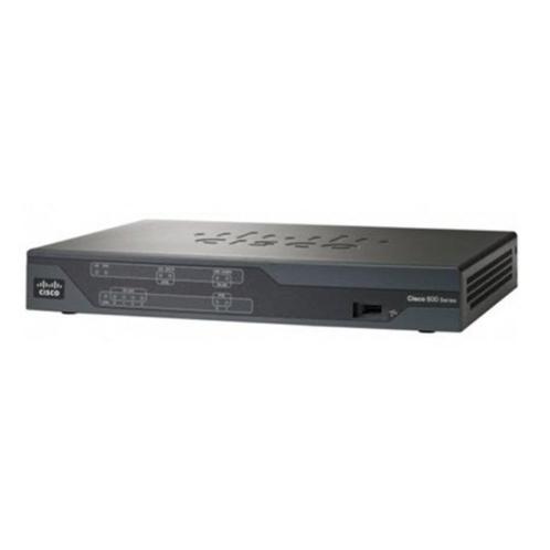 Cisco 887VA CISCO887VA-SEC-K9 V02 Integrated Services Router, Computers en Software, Routers en Modems, Gebruikt, Router met modem