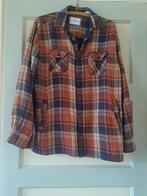 Houthakkers overhemd gewatteerd 41/42 heren, Roger kent, Bruin, Ophalen of Verzenden, Zo goed als nieuw