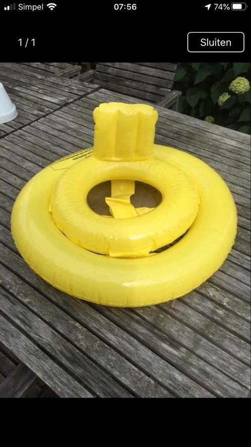Zwemband baby drijfband t/m 9 kg vakantie zwembad, Kinderen en Baby's, Speelgoed | Buiten | Opblaasfiguren, Zo goed als nieuw