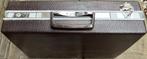 Vintage Samsonite attaché koffertje aktetas met slot, Gebruikt, Hard kunststof, Slot, Minder dan 50 cm
