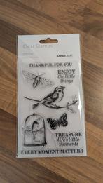 Kaisercraft Anthology clear stamps, Hobby en Vrije tijd, Stempelen, Verzenden, Zo goed als nieuw, Clearstamp