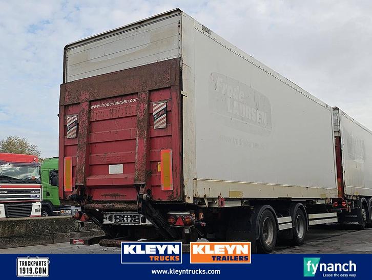 KRONE ZZ TANDEM LIFT box and lift, Auto's, Vrachtwagens, Bedrijf, Te koop, ABS, Aanhangers en Opleggers, Diesel, Handgeschakeld