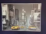 Canvas Time Square, Huis en Inrichting, Ophalen, Gebruikt, 125 cm of meer, Schilderij