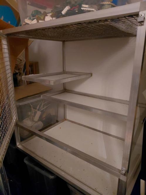 Knaagdierenkooi / rattenkooi volierebouw, Dieren en Toebehoren, Knaagdieren en Konijnen | Hokken en Kooien, Gebruikt, Kooi, 60 tot 90 cm