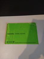 Opel Rekord D Handleiding, Ophalen of Verzenden