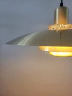 Vintage Deense schalenlamp van Lyskaer Belysning in messing, Vintage design, Mid Century modern, Deens design, Gebruikt, Ophalen of Verzenden