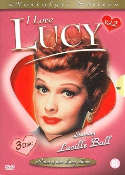 Boxje 'I Love Lucy, Vol. 2' (3 dvd's), Cd's en Dvd's, Dvd's | Tv en Series, Zo goed als nieuw, Komedie, Boxset, Alle leeftijden
