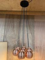 Moderne Hanglamp met Koperen Details, Huis en Inrichting, Ophalen, Zo goed als nieuw, Metaal, 75 cm of meer