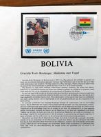 Unicef vintage album met informatie en FDC's, Postzegels en Munten, Postzegels | Eerstedagenveloppen, Ophalen of Verzenden, Onbeschreven