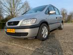 Opel Zafira 1.8 16V AUT 2001 Grijs - 7 personen, Auto's, Opel, 125 pk, 4 cilinders, Zafira, Zilver of Grijs