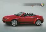 Alfa Romeo Spider folder, Ophalen of Verzenden, Zo goed als nieuw, Alfa Romeo