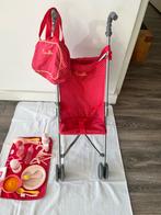 Corolle poppenbuggy, luiertas & accessoires, Ophalen of Verzenden, Zo goed als nieuw