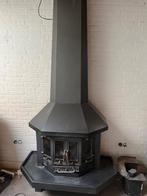 houtkachel, Huis en Inrichting, Kachels, Ophalen, Gebruikt, Houtkachel, Vrijstaand