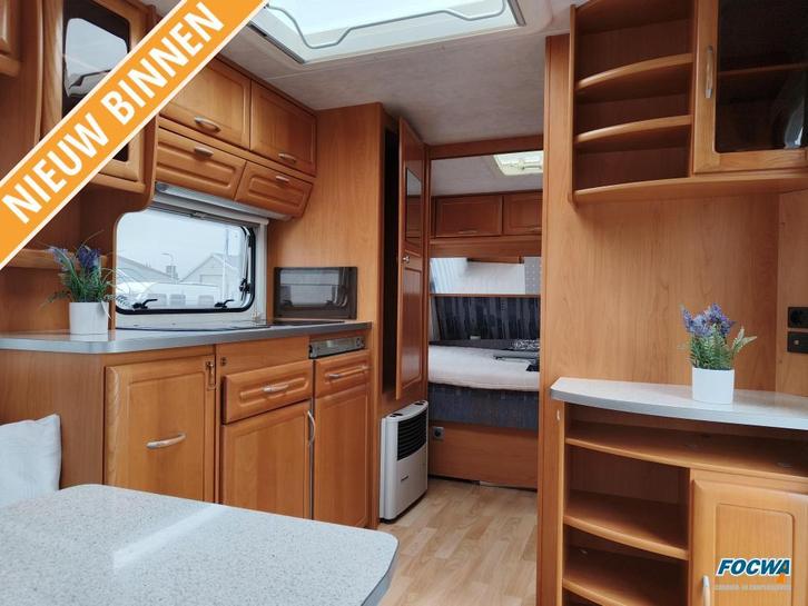 Wilk S5 470 Mover Fransbed Zit Tent, Caravans en Kamperen, Caravans, Bedrijf, tot en met 4, 1000 - 1250 kg, Rondzit, Wilk, Dwarsbed