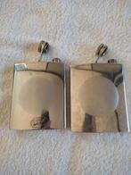 Twee Ikea RVS heupflacons., Overige materialen, Gebruikt, Verzenden, Overige typen